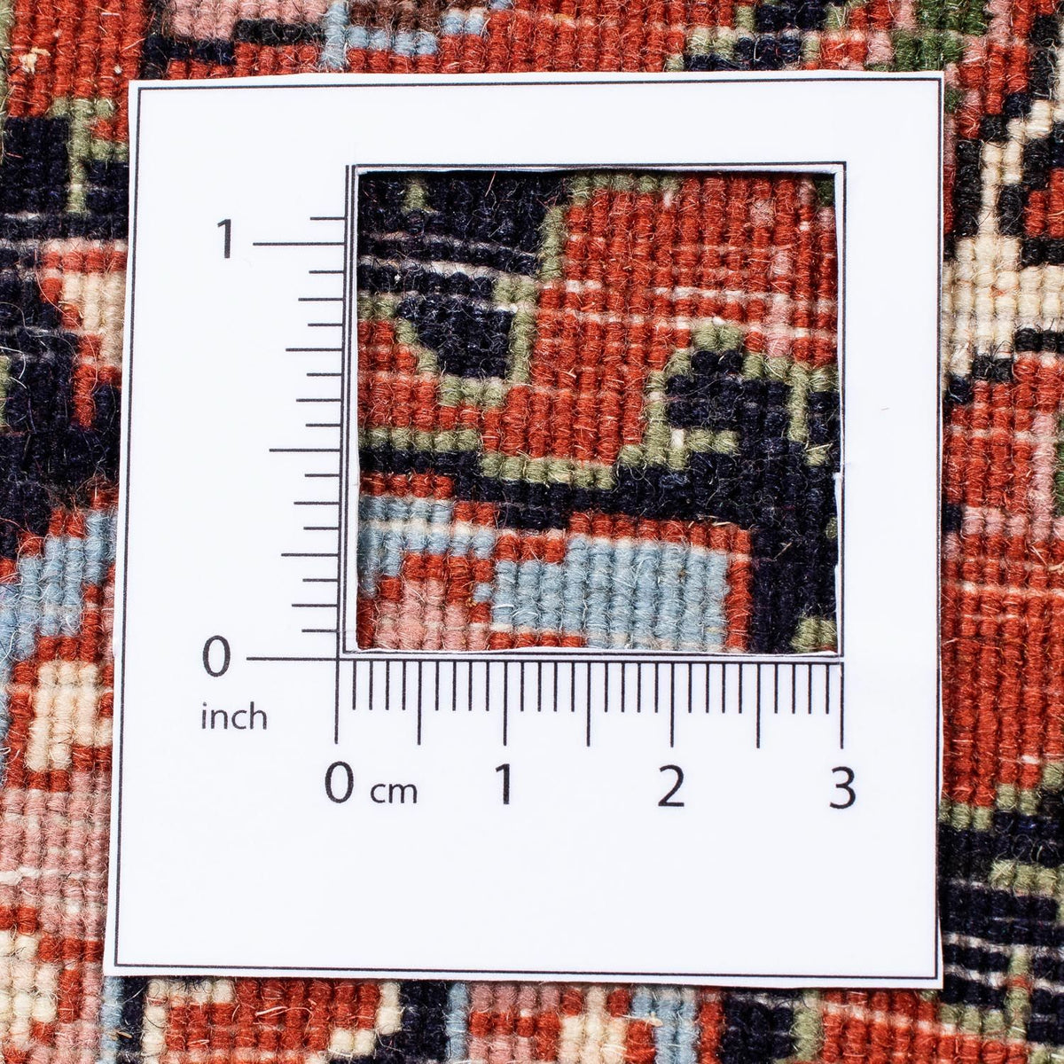 Dywan perski - Bijar - 245 x 151 cm - ciemnoniebieski