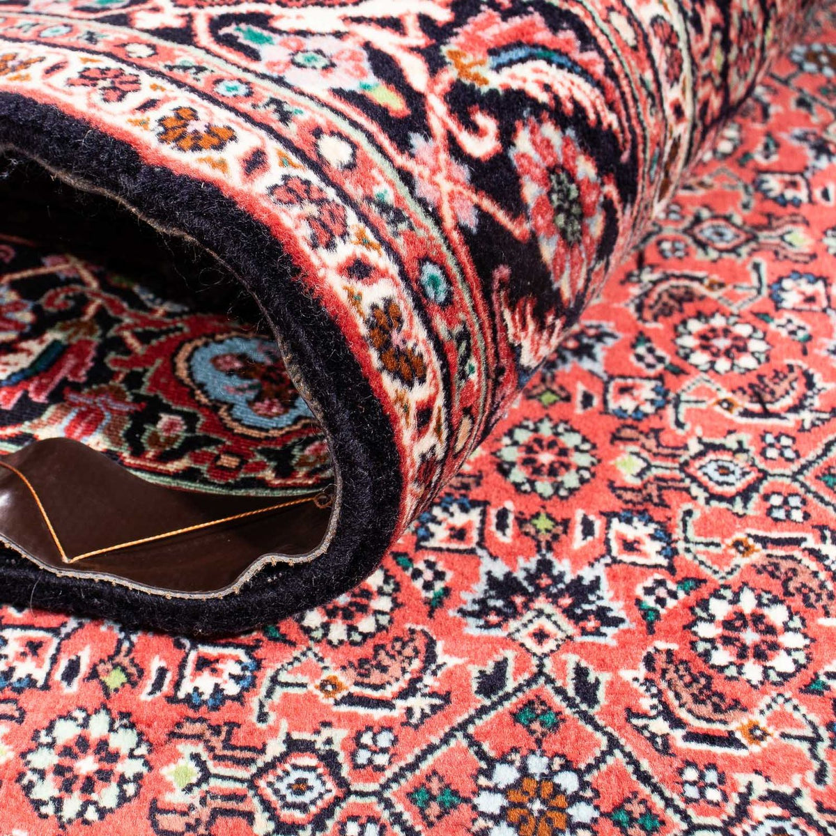 Dywan perski - Bijar - 235 x 171 cm - jasna czerwień