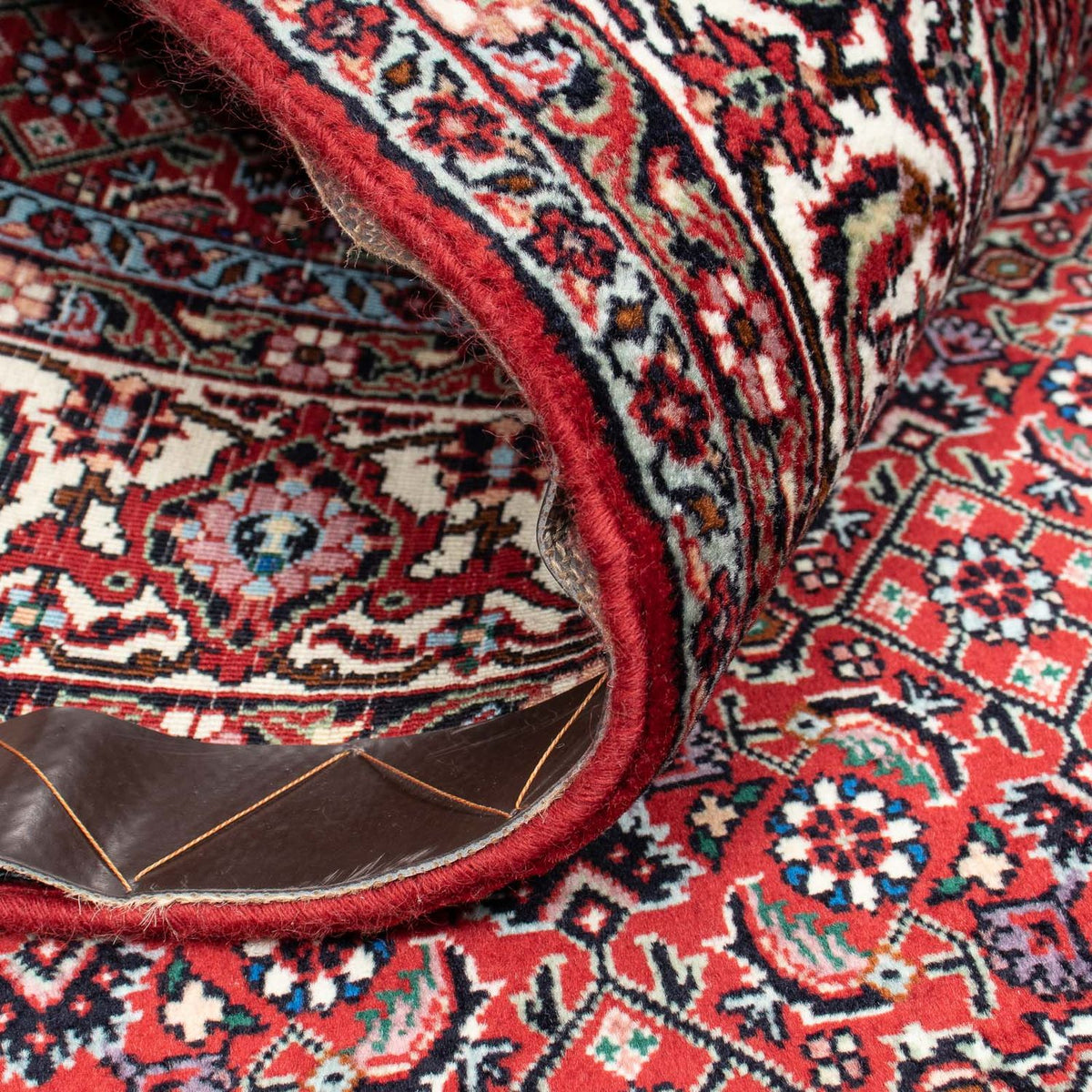 Dywan perski - Bijar - 214 x 131 cm - czerwony