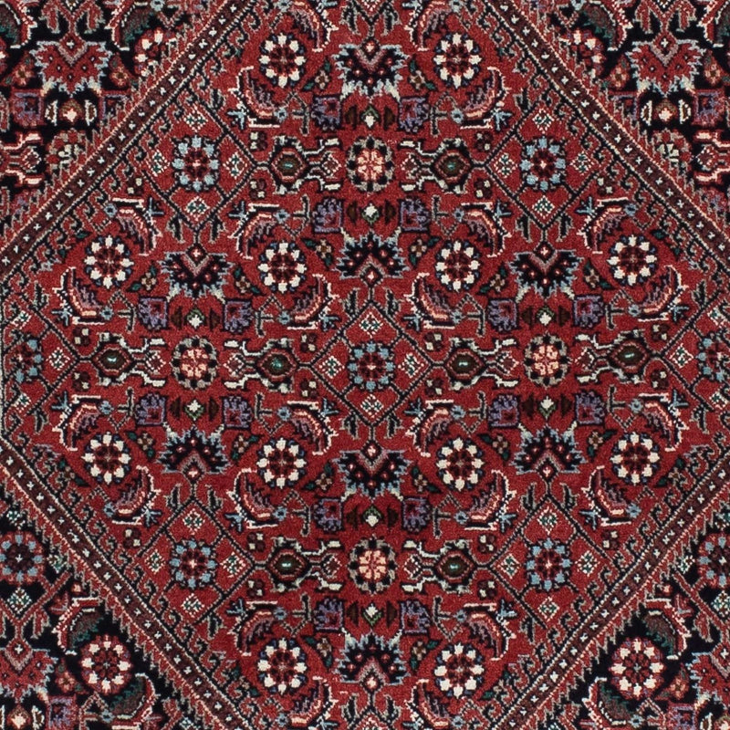 Biegacz Dywan perski - Bijar - 217 x 73 cm - ciemnoniebieski