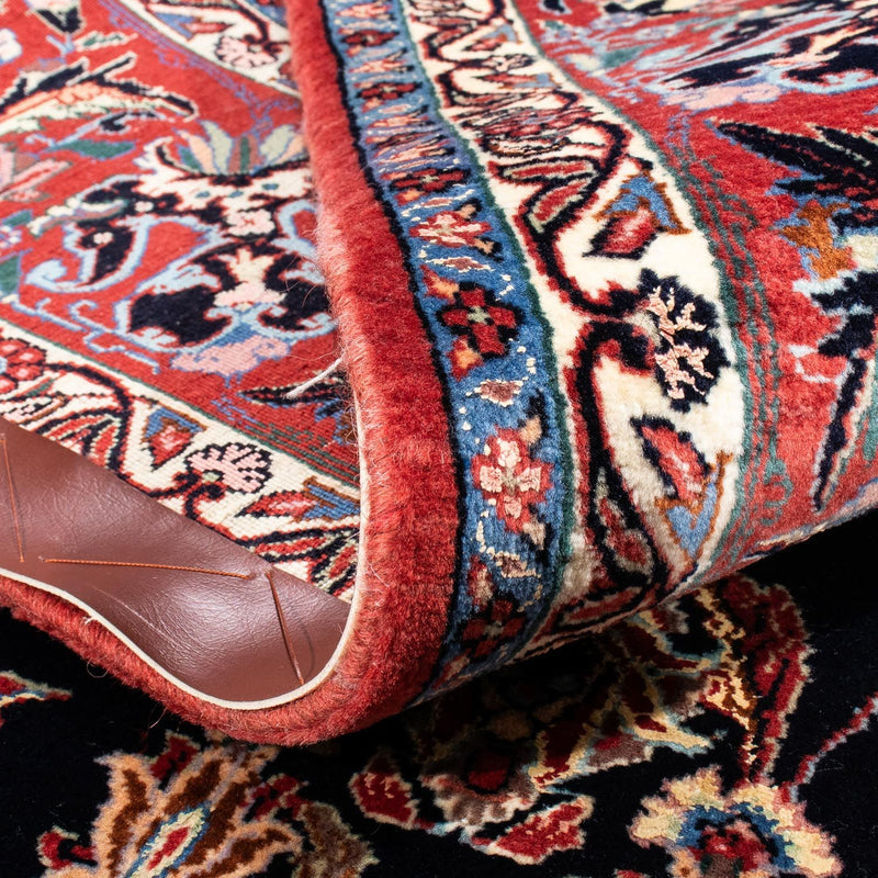 Dywan perski - Bijar - 352 x 256 cm - ciemnoniebieski