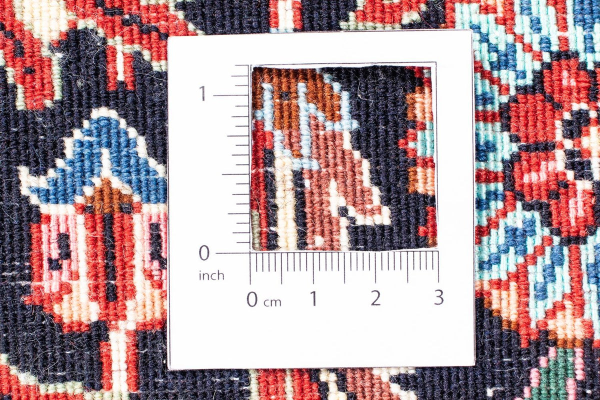 Dywan perski - Bijar - 350 x 252 cm - ciemna czerwień