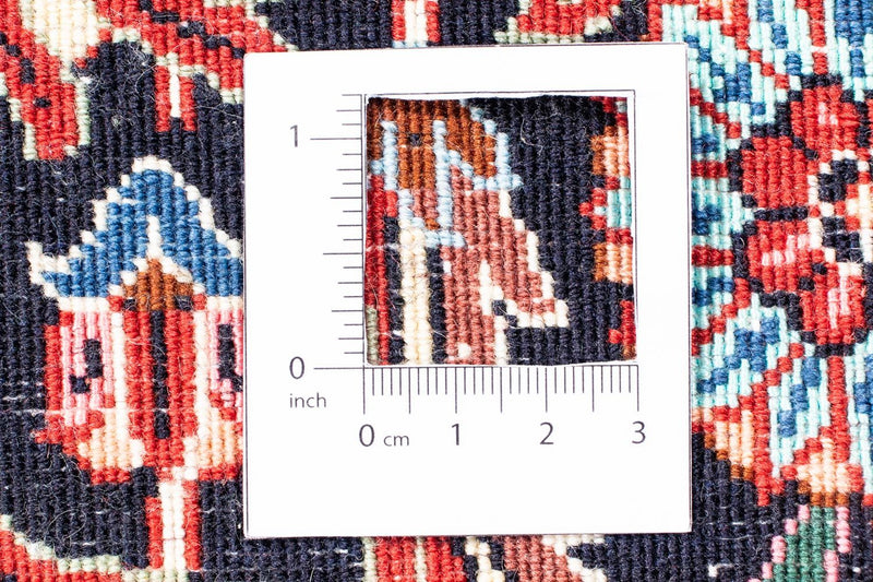 Dywan perski - Bijar - 350 x 252 cm - ciemna czerwień