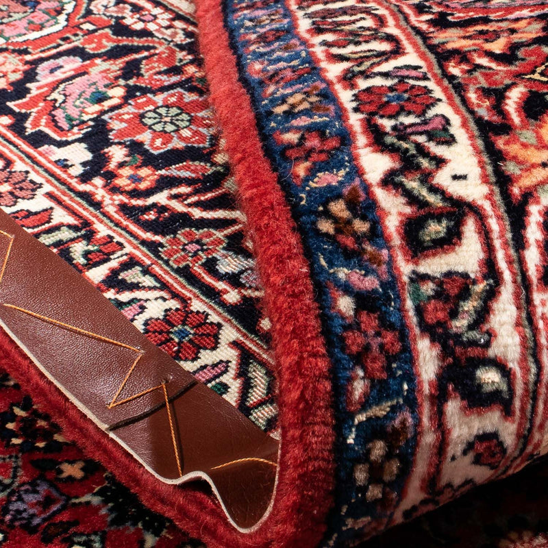 Dywan perski - Bijar - 230 x 175 cm - ciemna czerwień