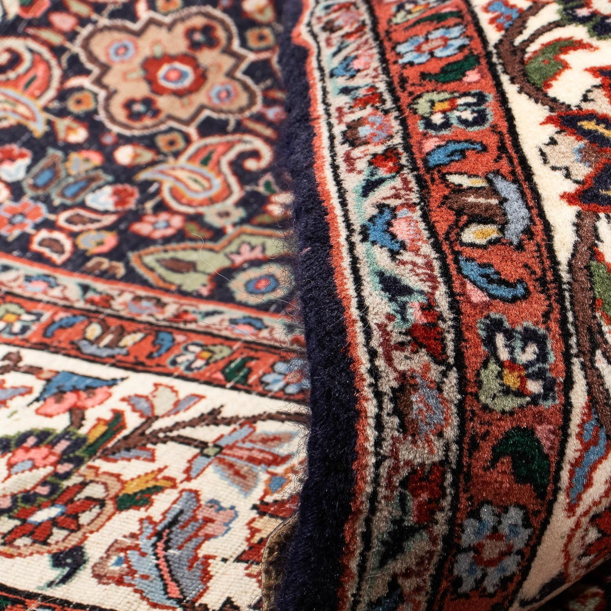 Dywan perski - Bijar - 248 x 168 cm - jasnobrązowy