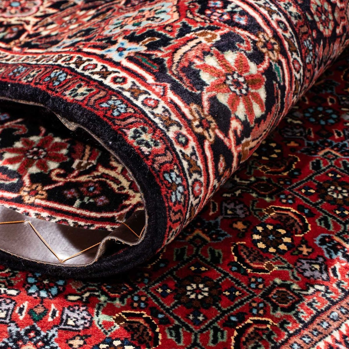 Dywan perski - Bijar - 234 x 168 cm - jasna czerwień