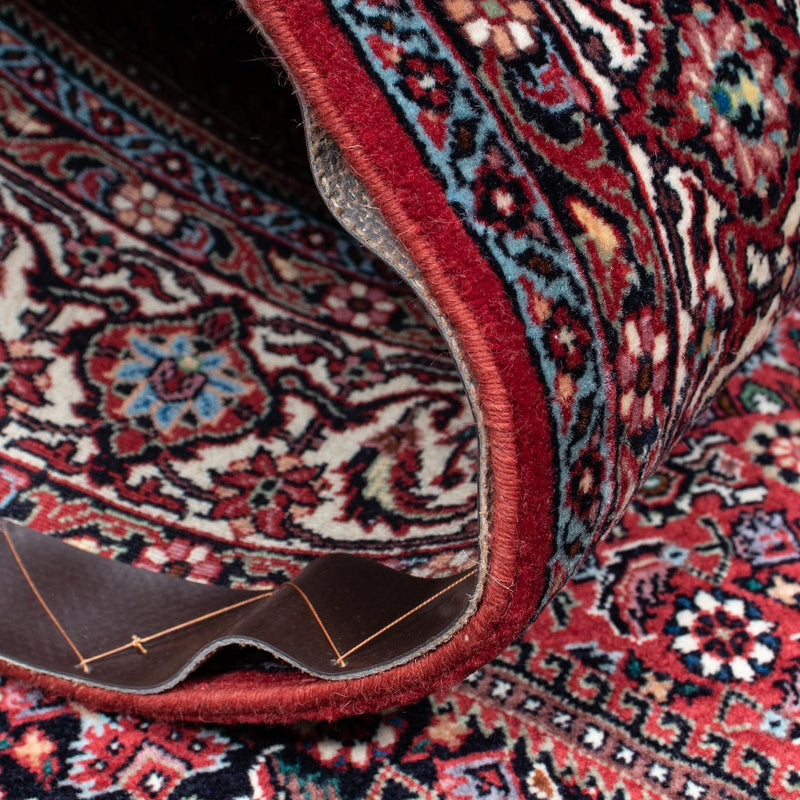 Dywan perski - Bijar - 205 x 130 cm - ciemna czerwień