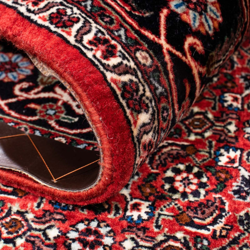 Dywan perski - Bijar - 238 x 165 cm - ciemna czerwień