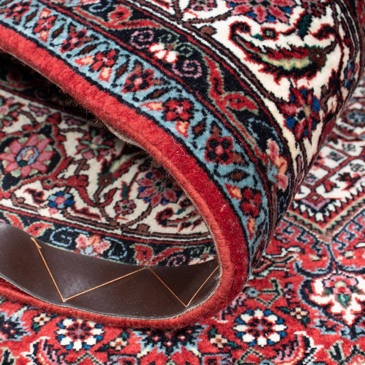 Dywan perski - Bijar - 209 x 140 cm - jasna czerwień