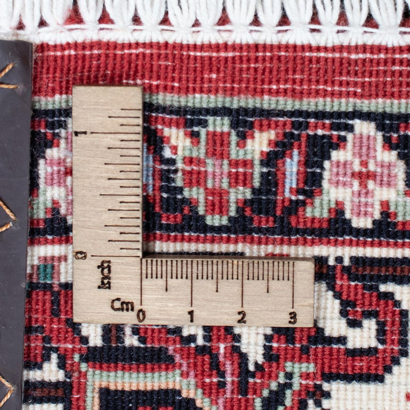 Biegacz Dywan perski - Bijar - 350 x 83 cm - ciemna czerwień