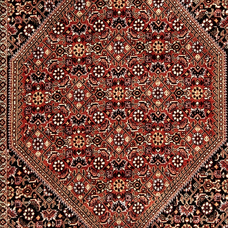 Biegacz Dywan perski - Bijar - 292 x 83 cm - wielokolorowy