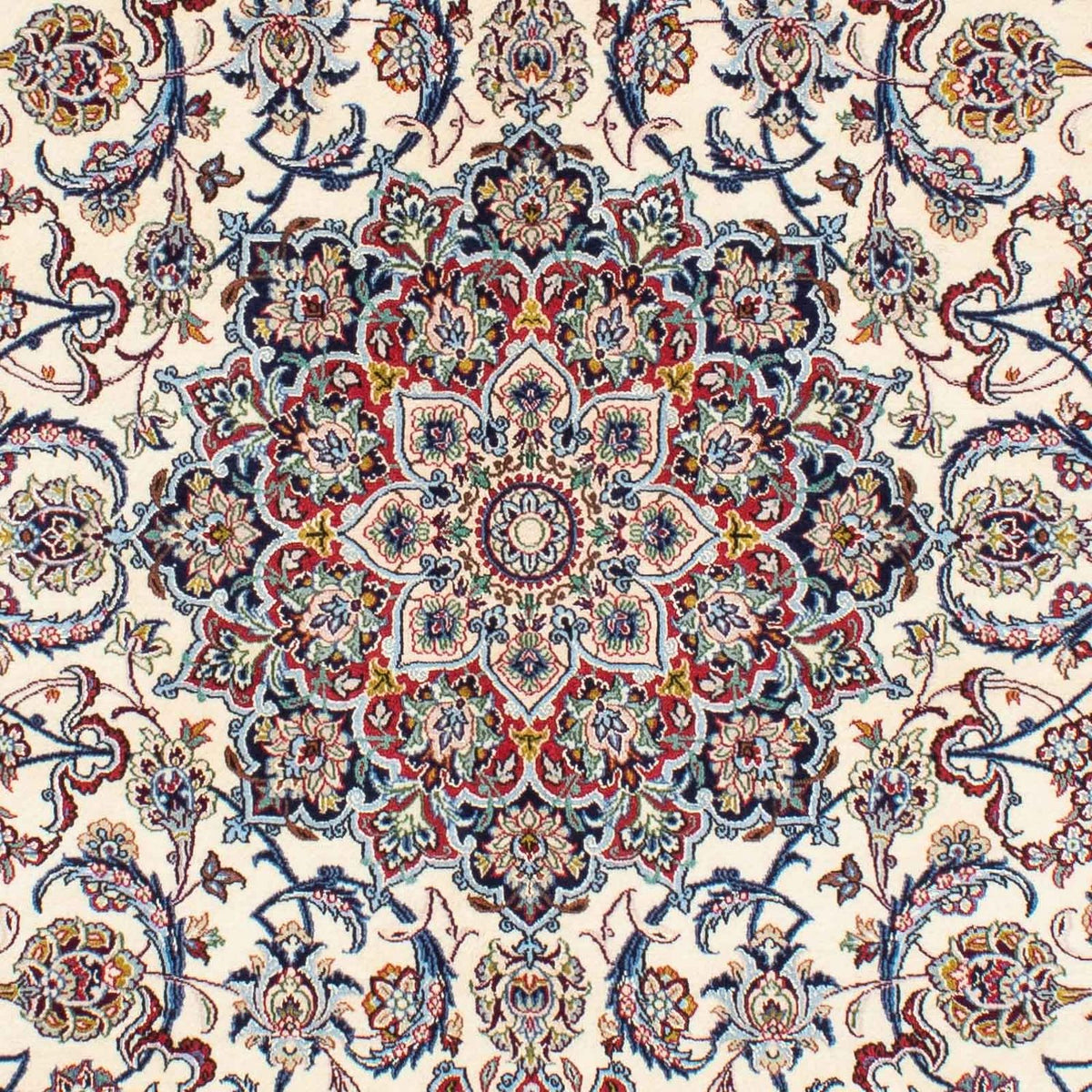 Dywan perski - Isfahan - Premium - 238 x 161 cm - beżowy