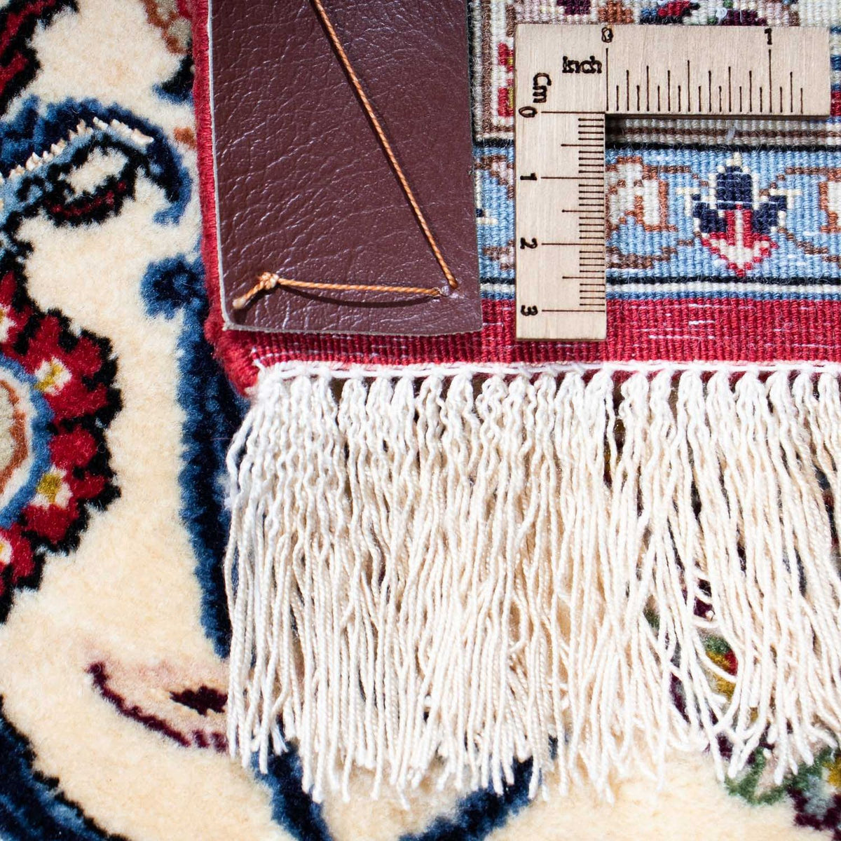 Dywan perski - Isfahan - Premium - 238 x 161 cm - beżowy