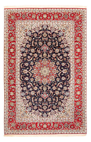 Dywan perski - Isfahan - Premium - 306 x 202 cm - czerwony