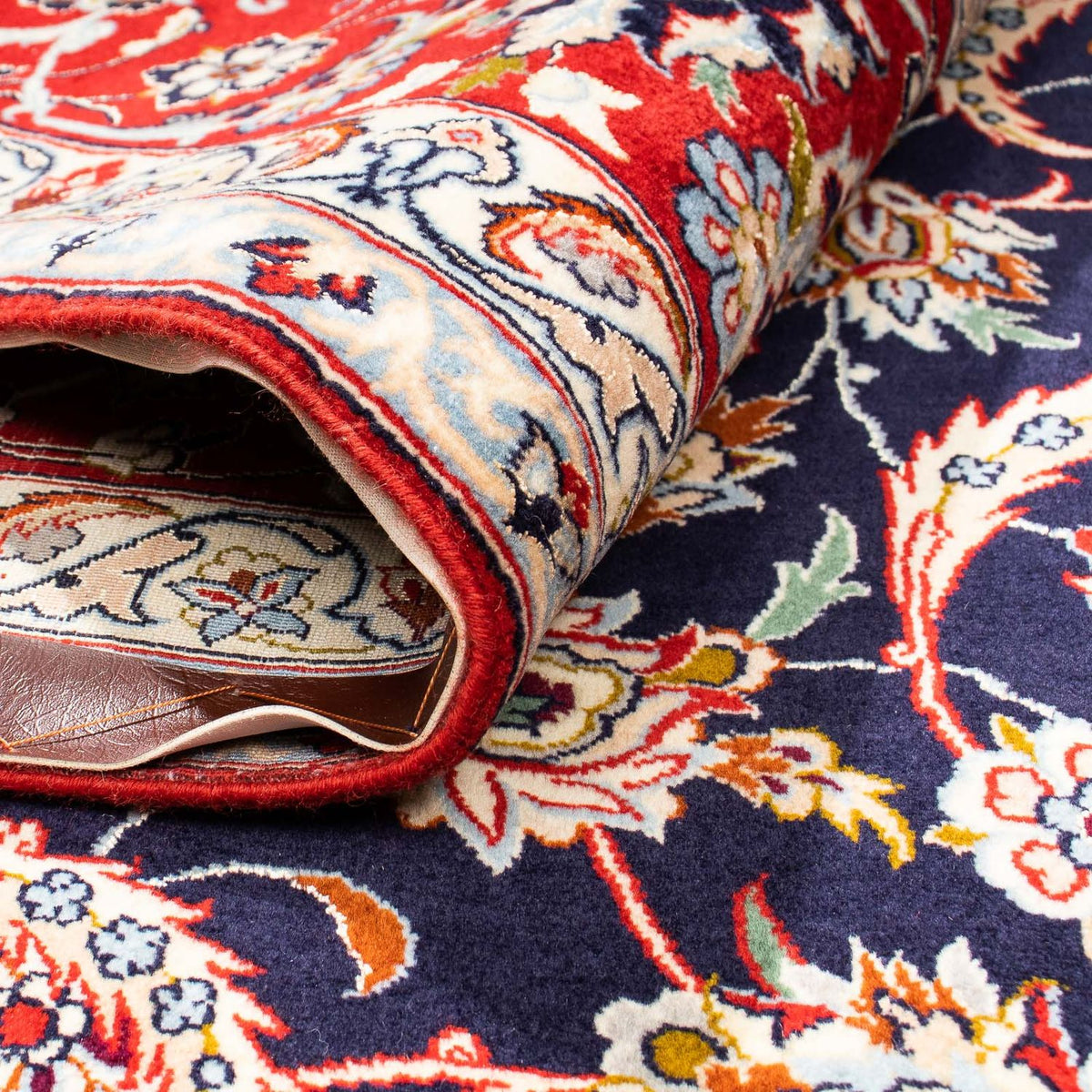 Dywan perski - Isfahan - Premium - 306 x 202 cm - czerwony