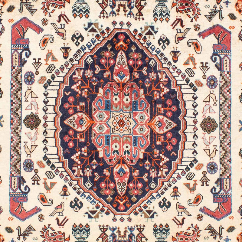 Dywan Gabbeh - Kashkuli perski - 263 x 158 cm - beżowy