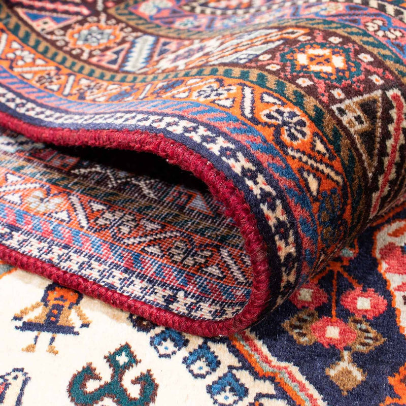 Dywan Gabbeh - Kashkuli perski - 263 x 158 cm - beżowy