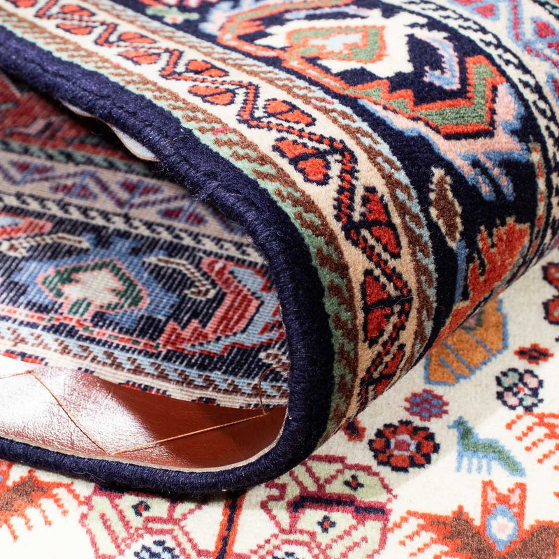 Dywan Gabbeh - Kashkuli perski - 210 x 139 cm - beżowy