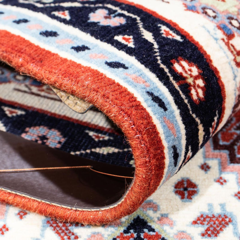 Dywan Gabbeh - Kashkuli perski - 225 x 139 cm - ciemna czerwień