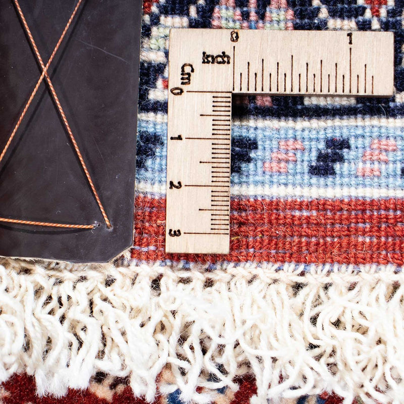 Dywan Gabbeh - Kashkuli perski - 225 x 139 cm - ciemna czerwień