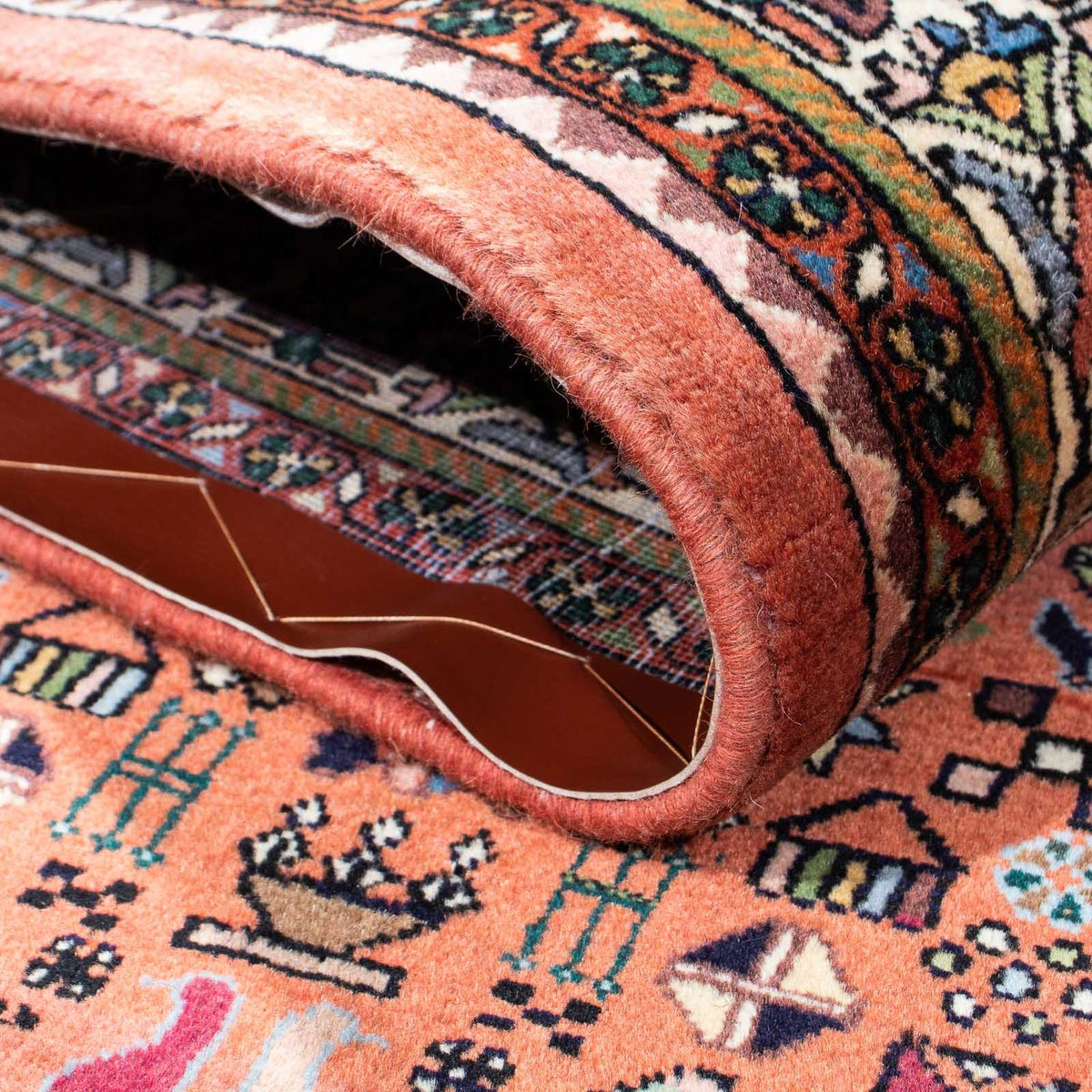 Dywan Gabbeh - Kashkuli perski - 240 x 167 cm - rdza