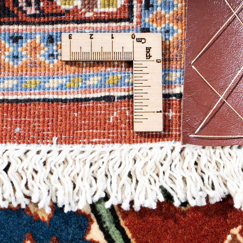 Dywan Gabbeh - Kashkuli perski - 242 x 173 cm - ciemna czerwień