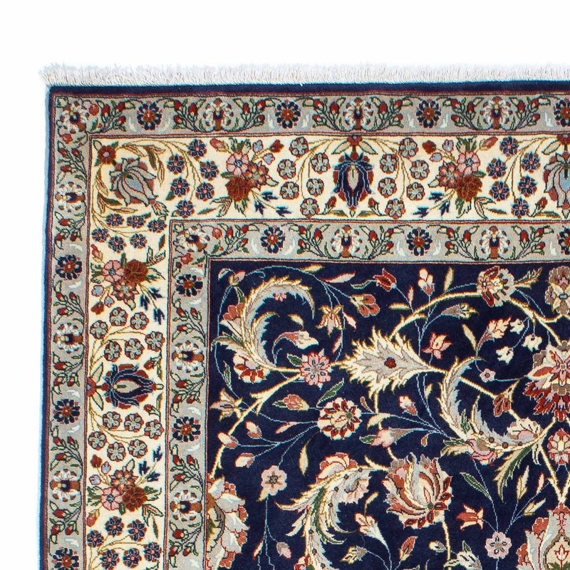 Dywan Gabbeh - Kashkuli perski - 248 x 177 cm - ciemnoniebieski