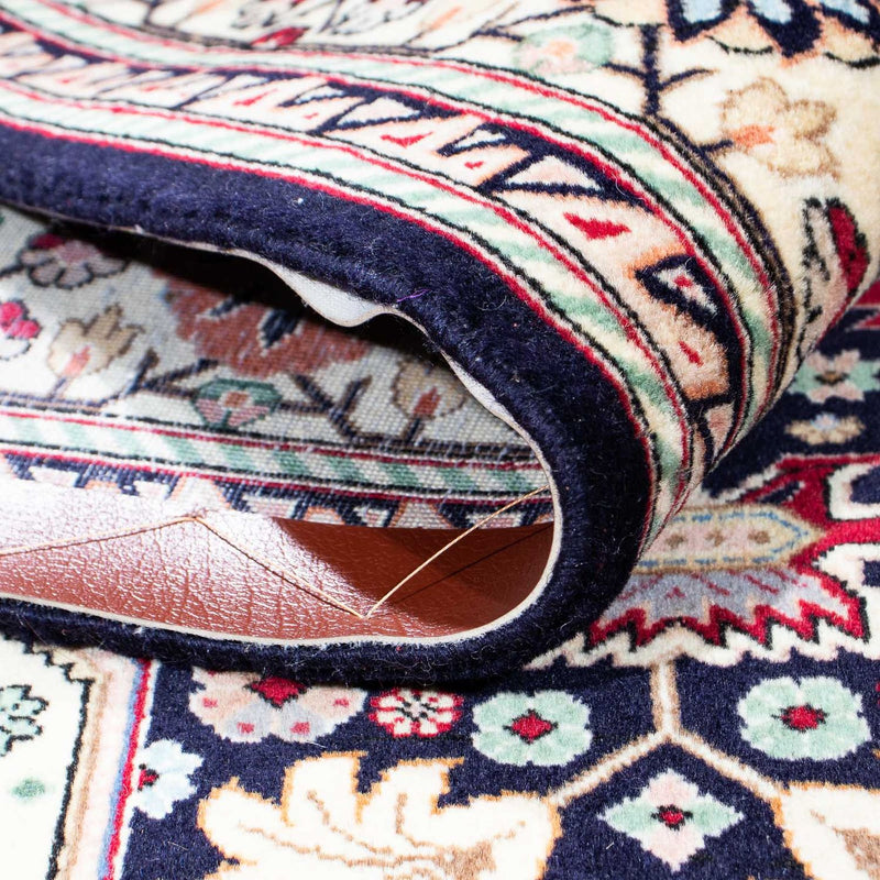 Dywan Gabbeh - Kashkuli perski - 203 x 148 cm - ciemnoniebieski