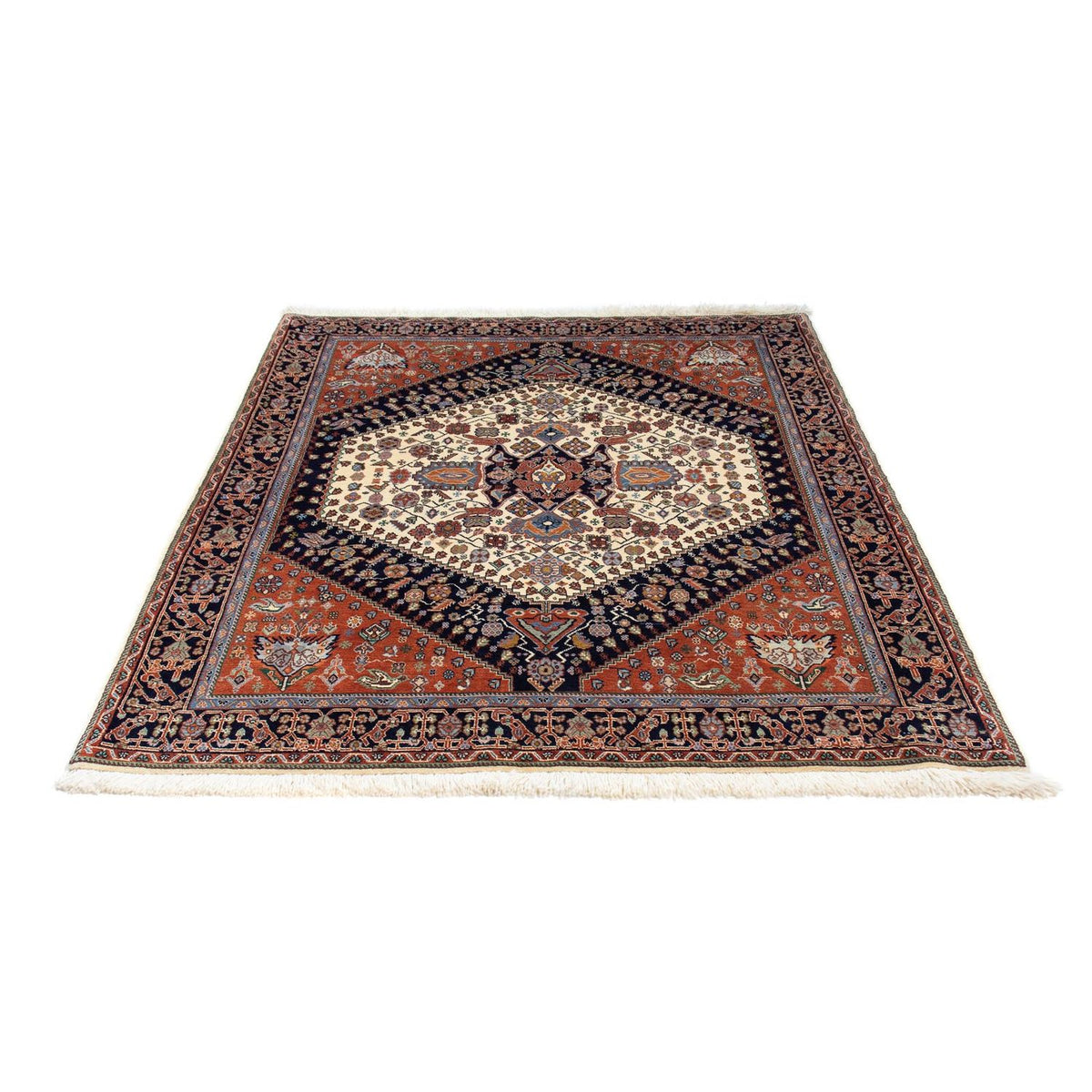 Dywan Gabbeh - Kashkuli perski - 180 x 140 cm - ciemnoniebieski