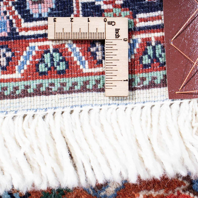 Dywan Gabbeh - Kashkuli perski - 180 x 140 cm - ciemnoniebieski