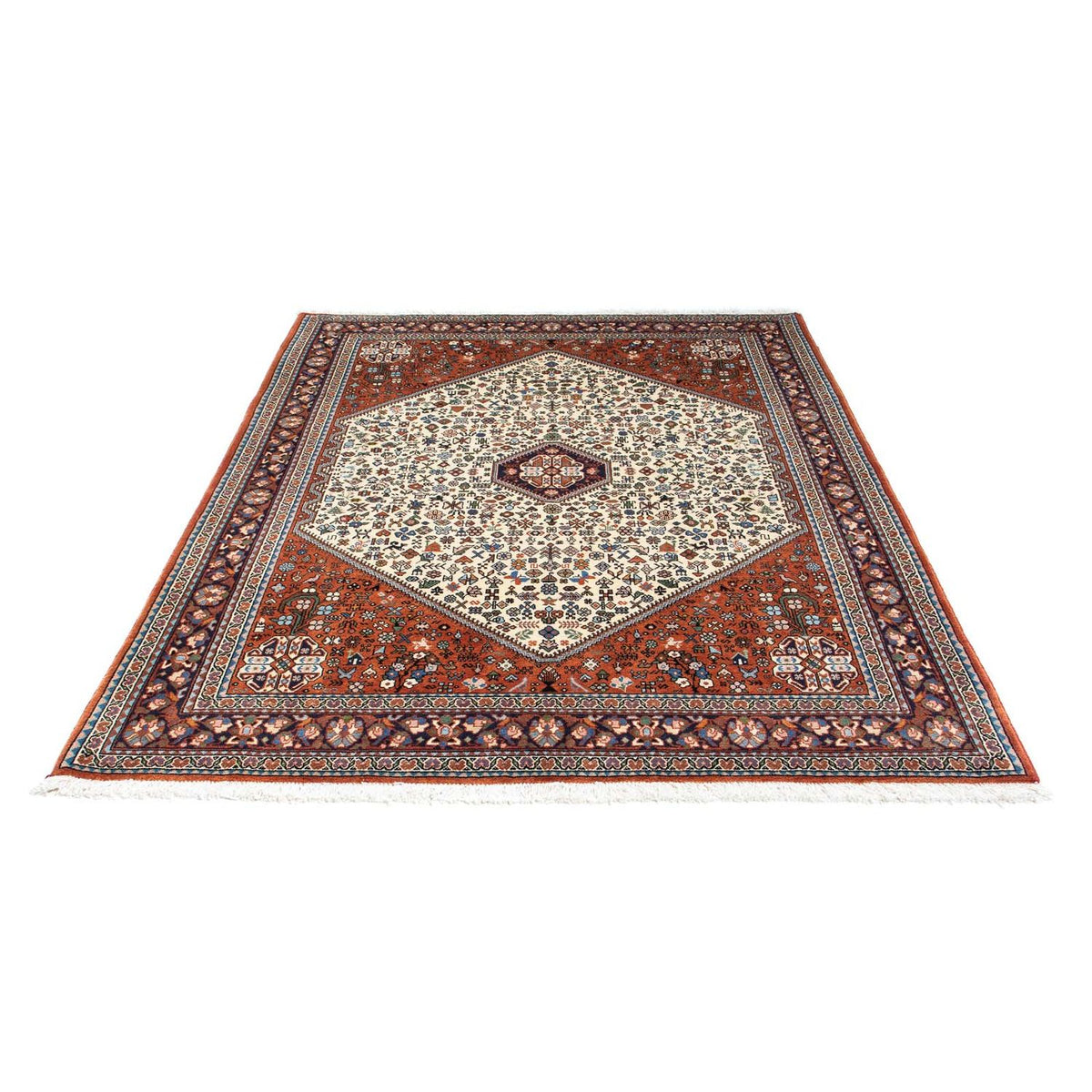 Dywan Gabbeh - Kashkuli perski - 204 x 152 cm - brązowy