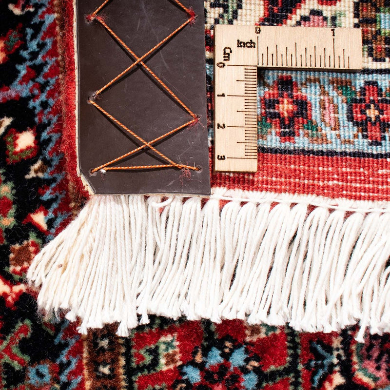 Dywan perski - Bijar - 251 x 176 cm - ciemna czerwień