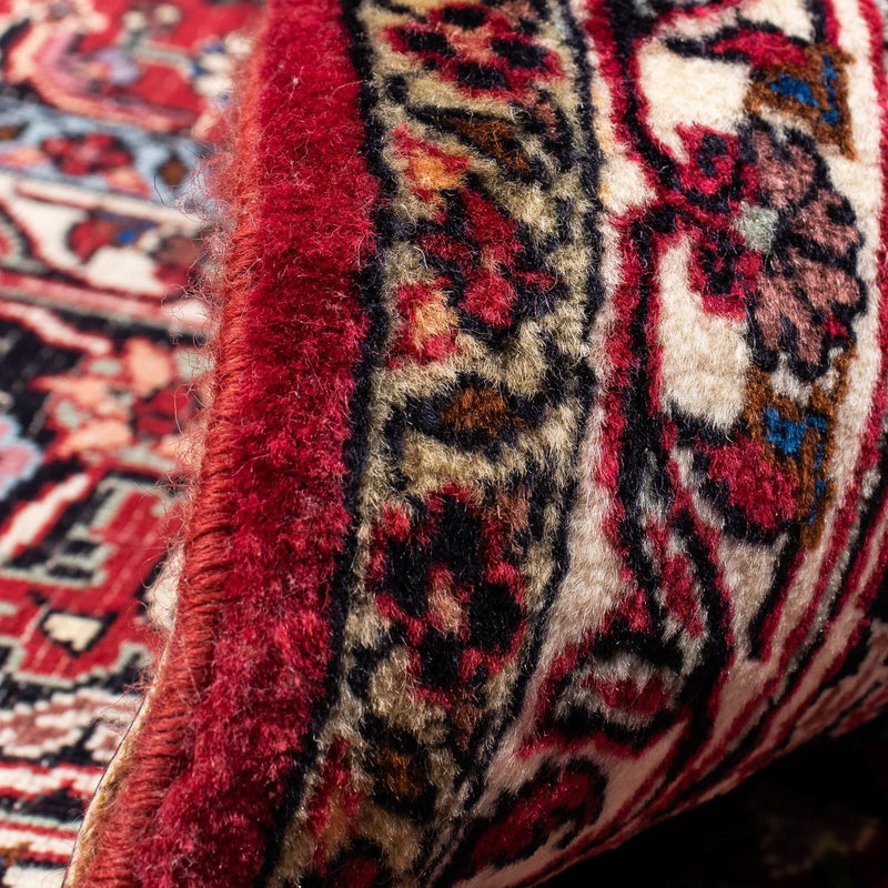 Dywan perski - Bijar - 245 x 174 cm - czerwony