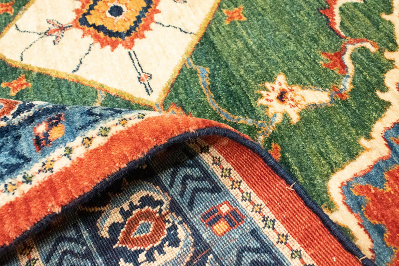 Dywan Gabbeh - Loribaft Perski - 190 x 152 cm - czerwony