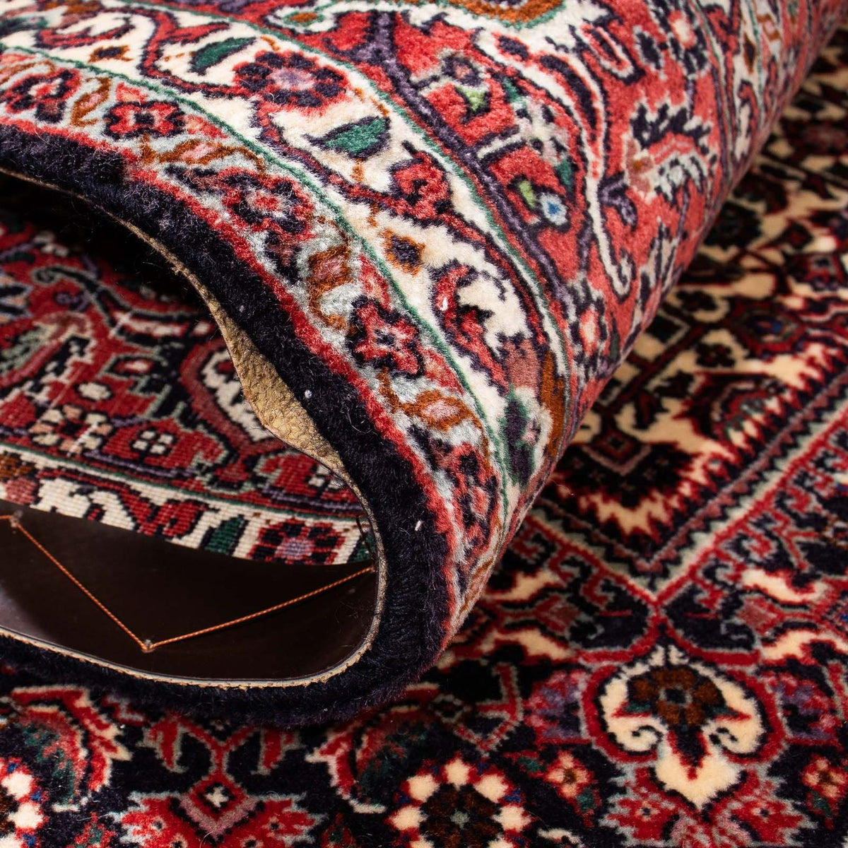 Dywan perski - Bijar - 242 x 168 cm - jasna czerwień