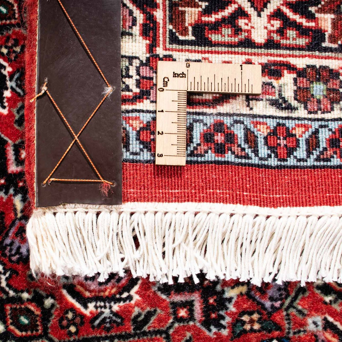 Dywan perski - Bijar - 249 x 174 cm - ciemna czerwień