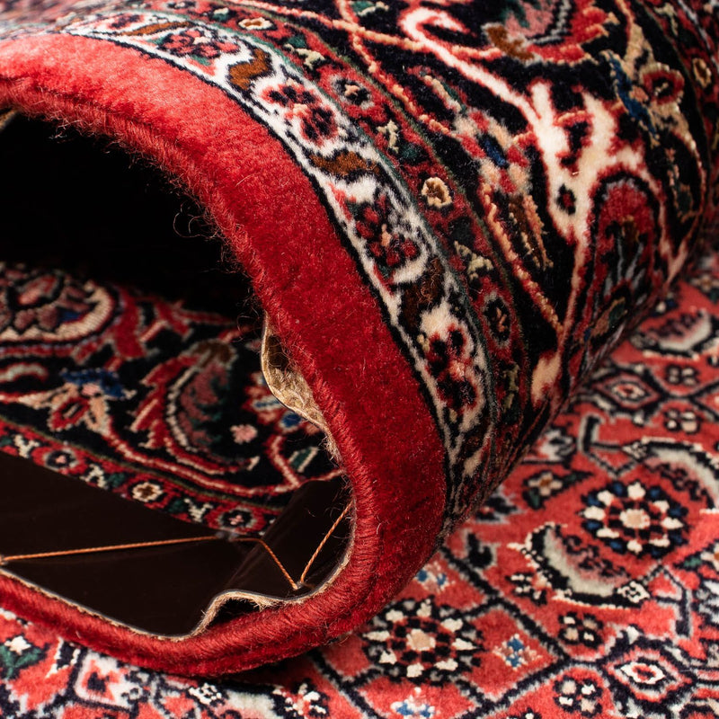 Dywan perski - Bijar - 240 x 171 cm - ciemna czerwień