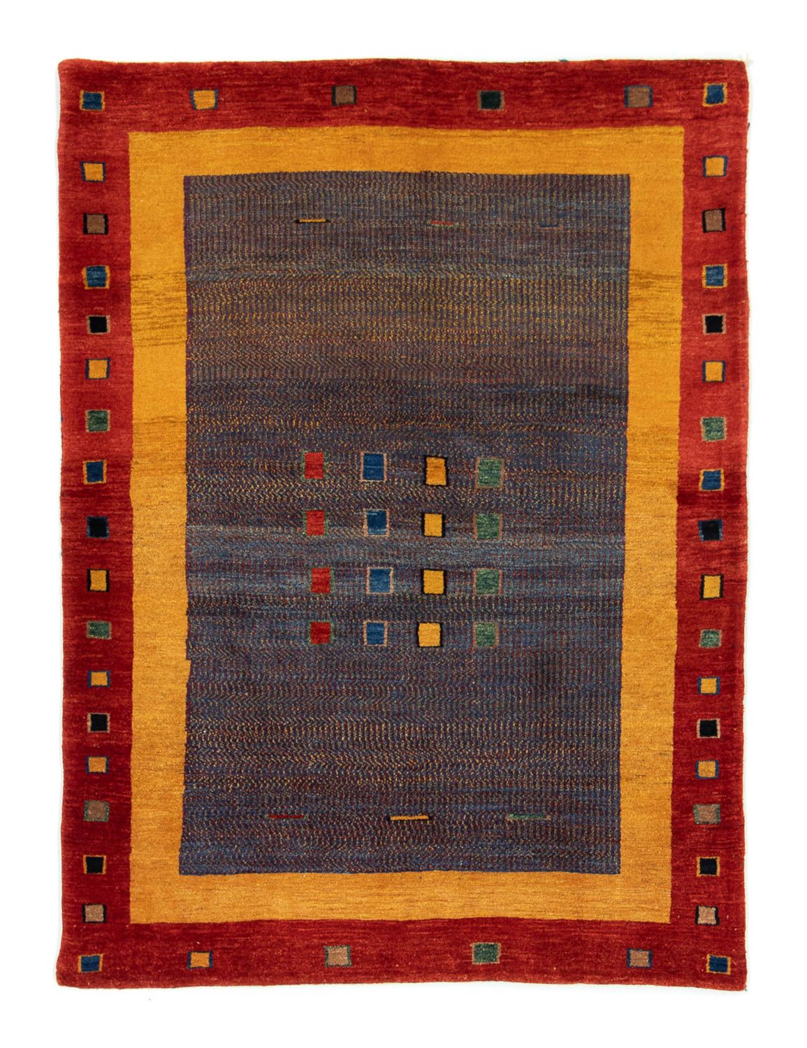 Dywan Gabbeh - Loribaft Perski - 158 x 112 cm - czerwony