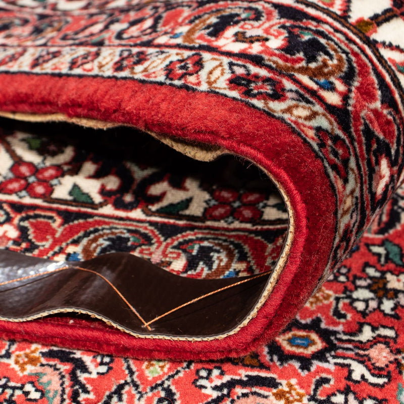 Dywan perski - Bijar - 309 x 209 cm - ciemna czerwień