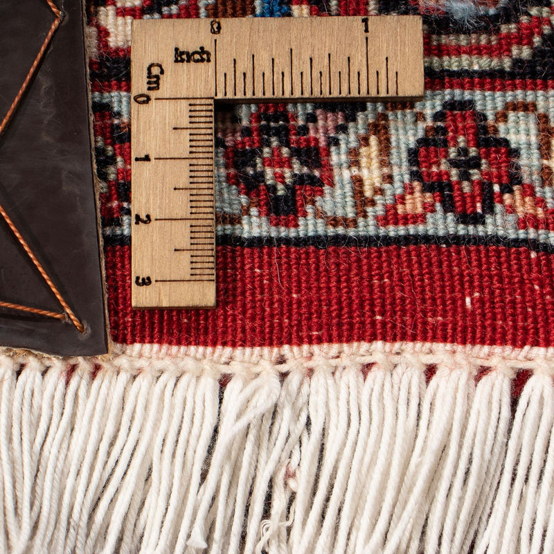 Dywan perski - Bijar - 309 x 209 cm - ciemna czerwień