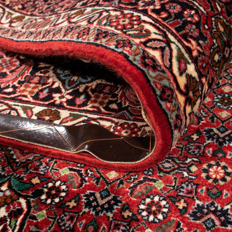 Dywan perski - Bijar - 300 x 203 cm - ciemna czerwień