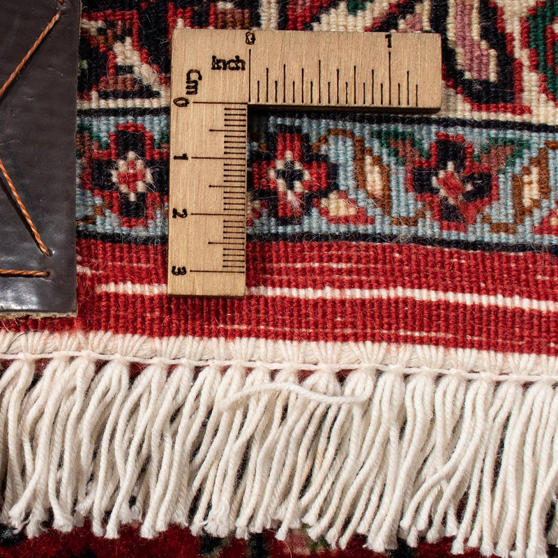 Dywan perski - Bijar - 300 x 203 cm - ciemna czerwień