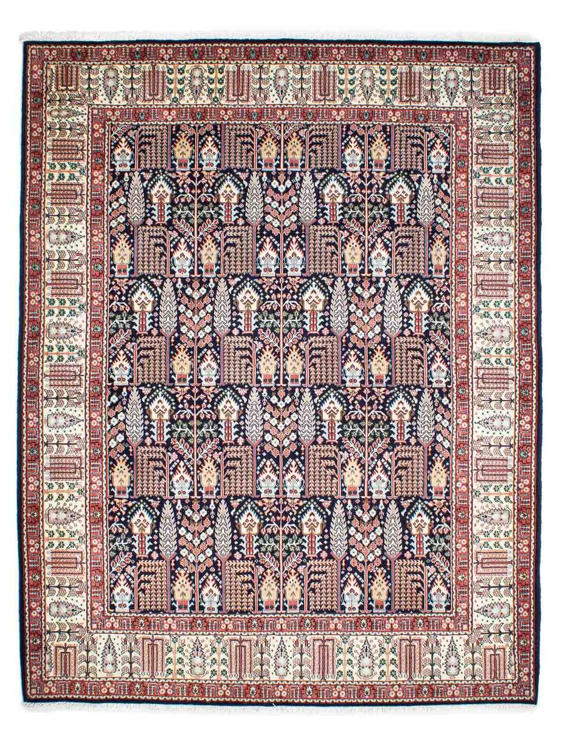 Dywan perski - Klasyczny - 230 x 177 cm - ciemnoniebieski