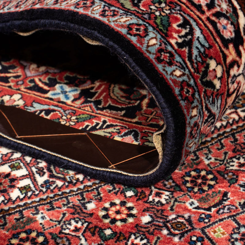 Dywan perski - Bijar - 317 x 201 cm - ciemna czerwień