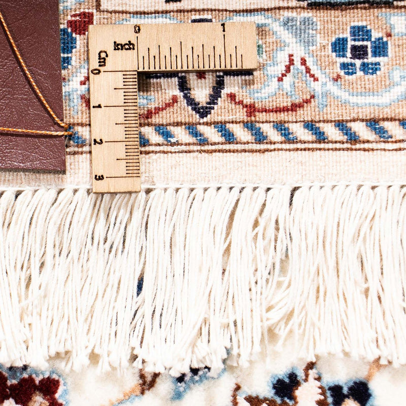 Dywan perski - Nain - Premium - 204 x 129 cm - beżowy