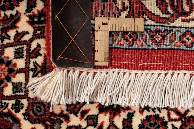 Dywan perski - Bijar - 289 x 204 cm - ciemna czerwień