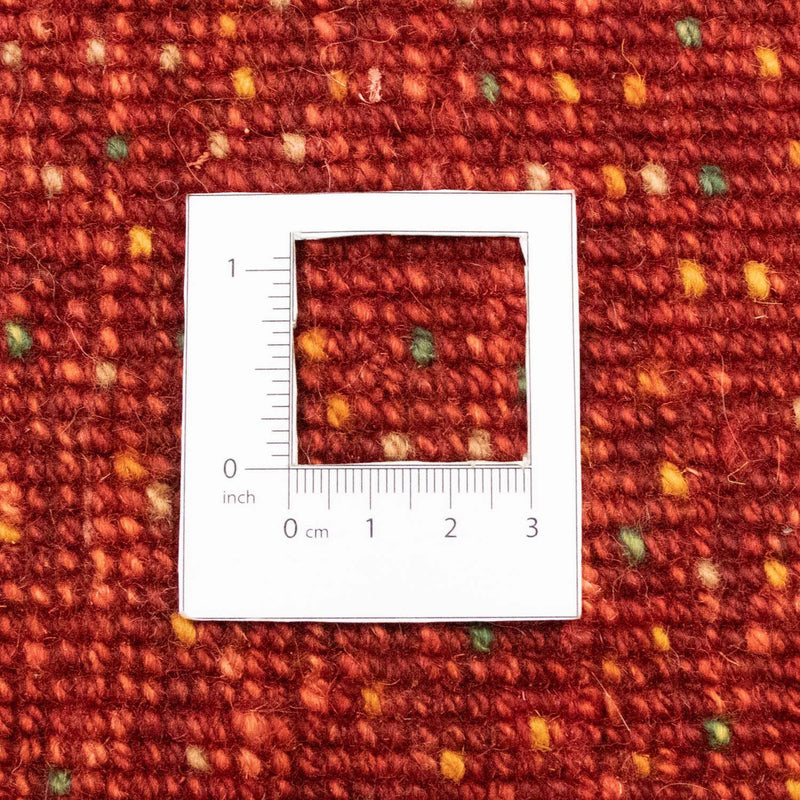 Dywan Gabbeh - perski - 228 x 165 cm - czerwony