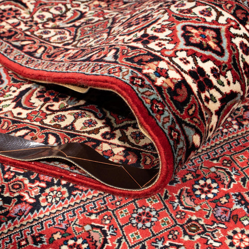 Dywan perski - Bijar - 307 x 205 cm - ciemna czerwień