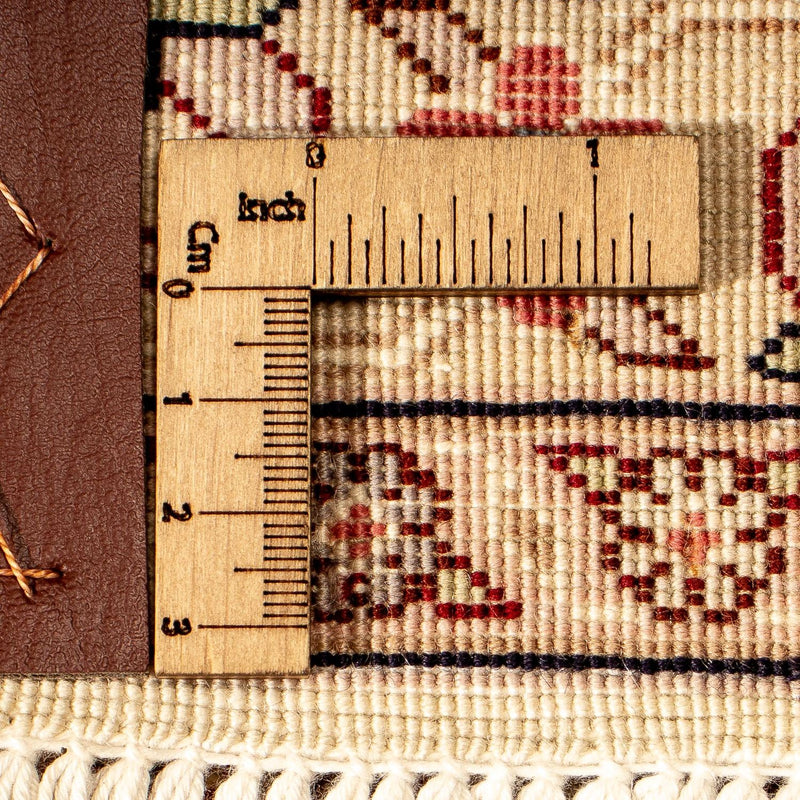 Dywan perski - Tabriz - Królewski - 344 x 251 cm - jasnobrązowy