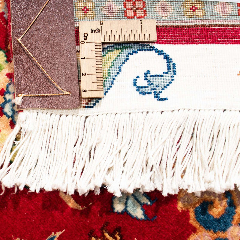 Dywan perski - Tabriz - Królewski - 300 x 205 cm - ciemna czerwień